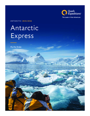 Quark Expeditions Antarctic Express Fly The Drake 2025 2026